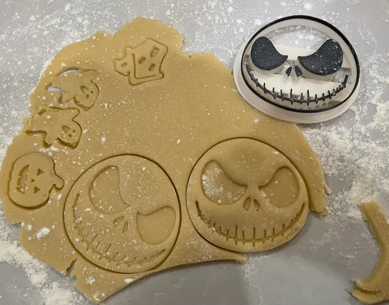 Jack Skellington Cookie Cutter
