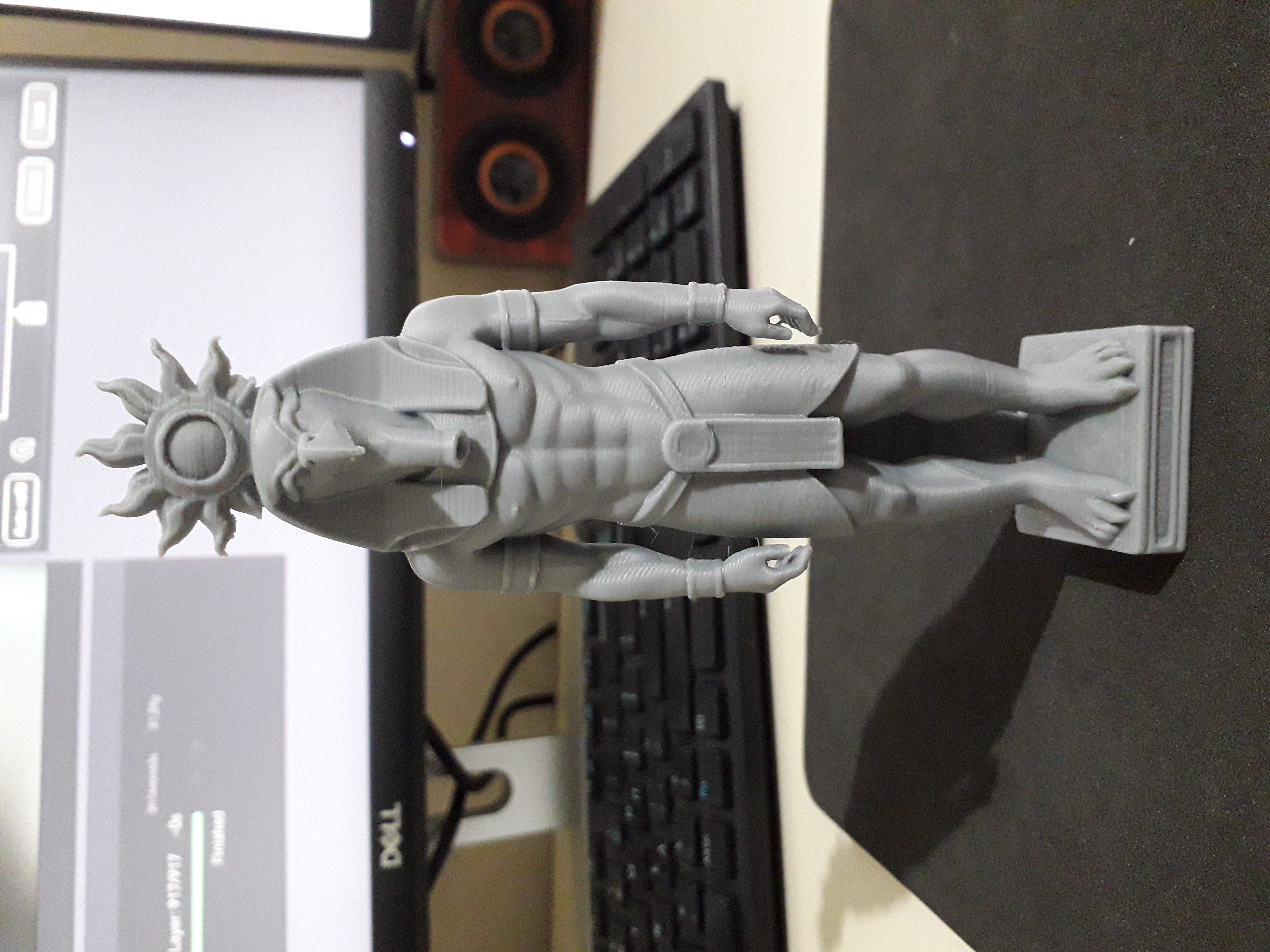 Detailed 147mm height