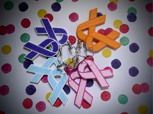 Awareness Ribbon Earrings