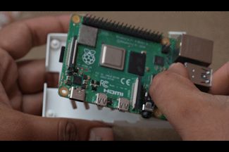 Raspberry PI Under Table Mount with Clamp
