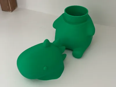 Chubby Dinosaur Container