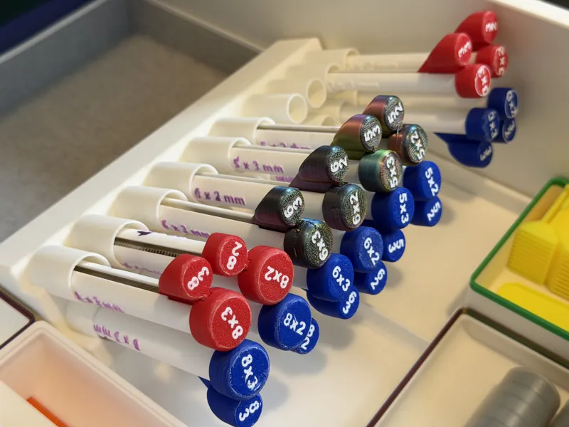 Gridfinity Magnet Dispenser Holder for IKEA ALEX