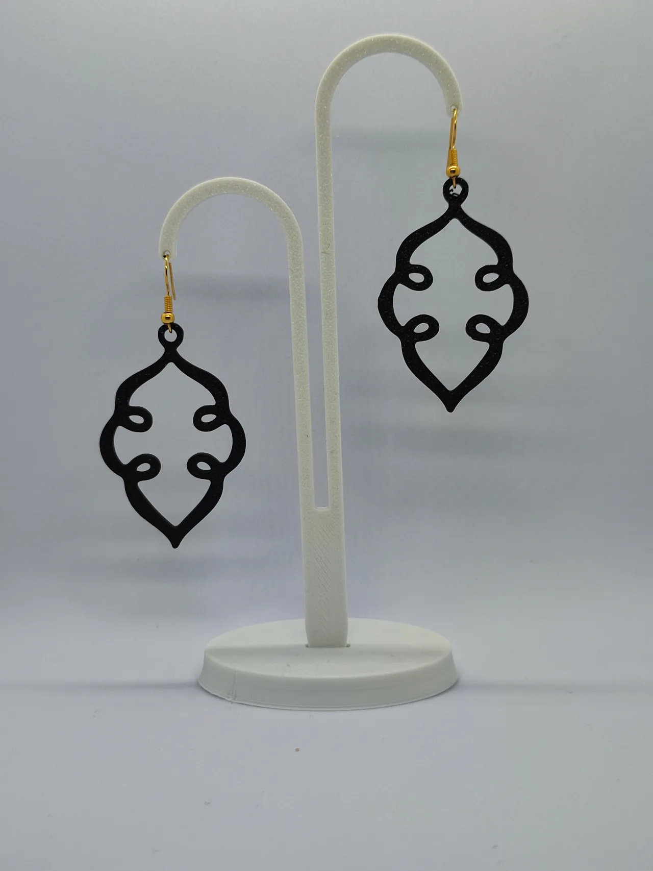 Pendientes hojas de gota view 2