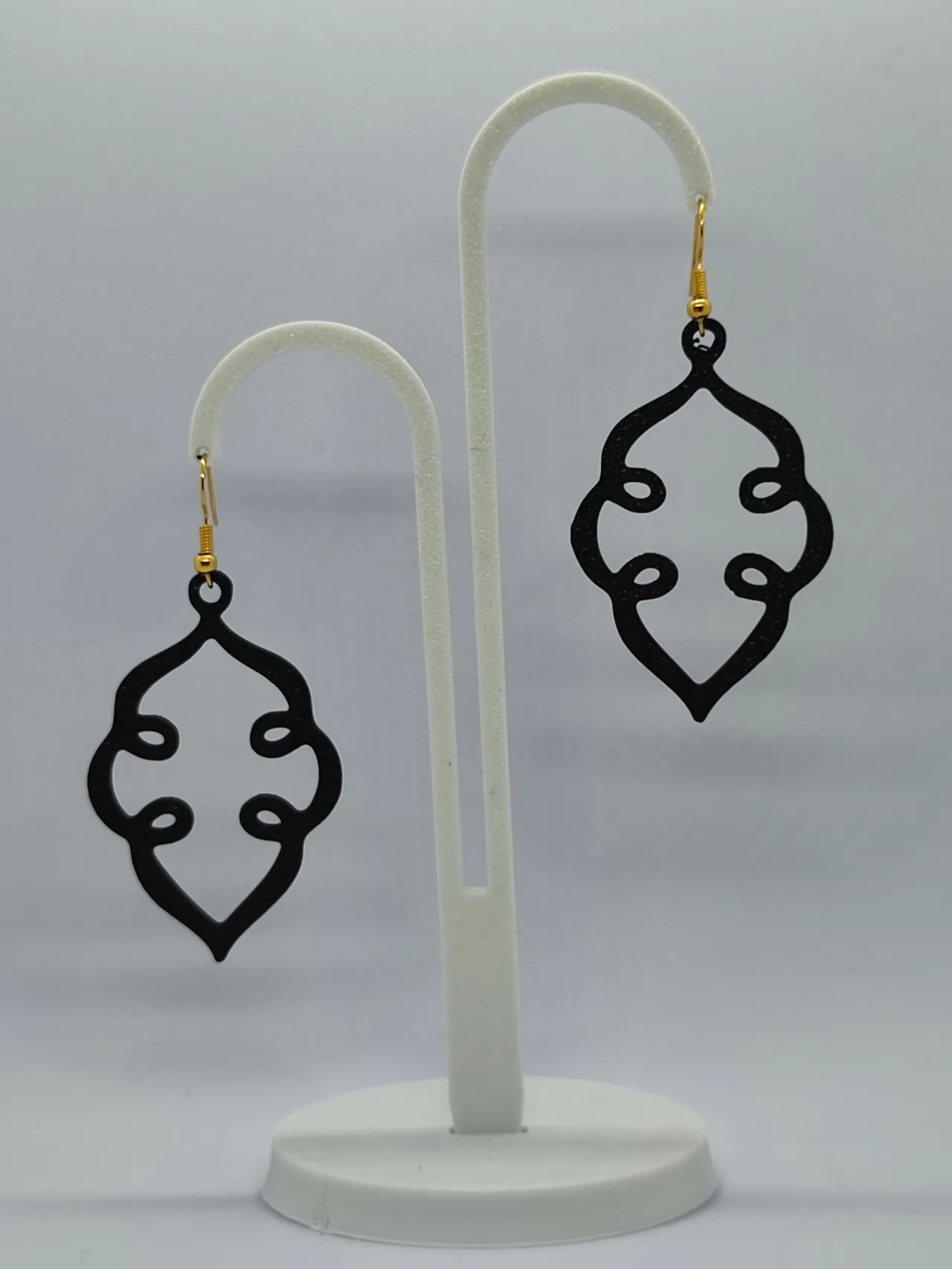 Pendientes hojas de gota view 3