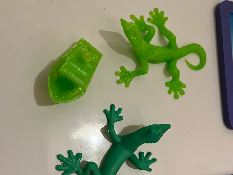 Gecko-Kühlschrankmagnete