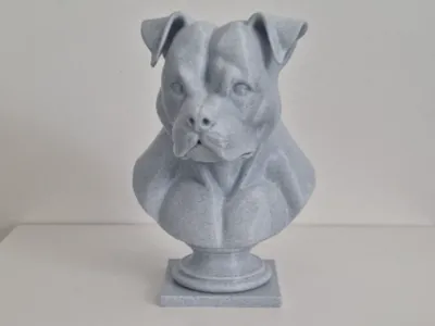 Staffordshire Bullterrier Bust