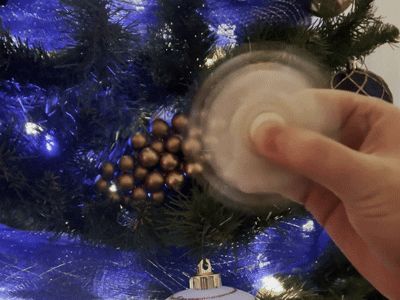 Christmas Snowflake Fidget Spinner
