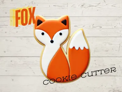 Cute Fox Cookie Cutter