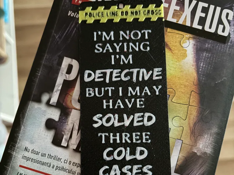 Cold Cases Bookmark