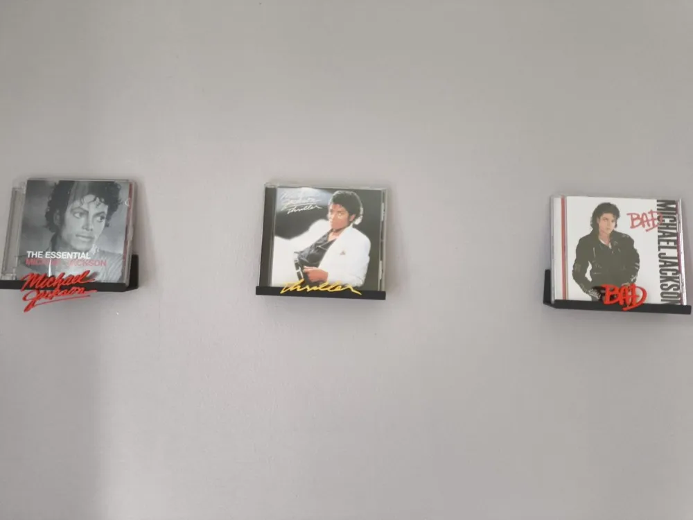 Support Cd ou Vinyle Michael Jackson - Free 3D Print Model - MakerWorld