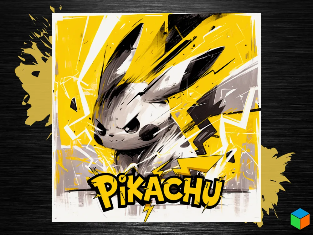 Pikachu Poster – Electric-Type Icon