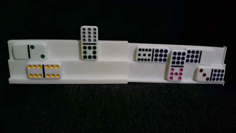 Slidable Domino Rack