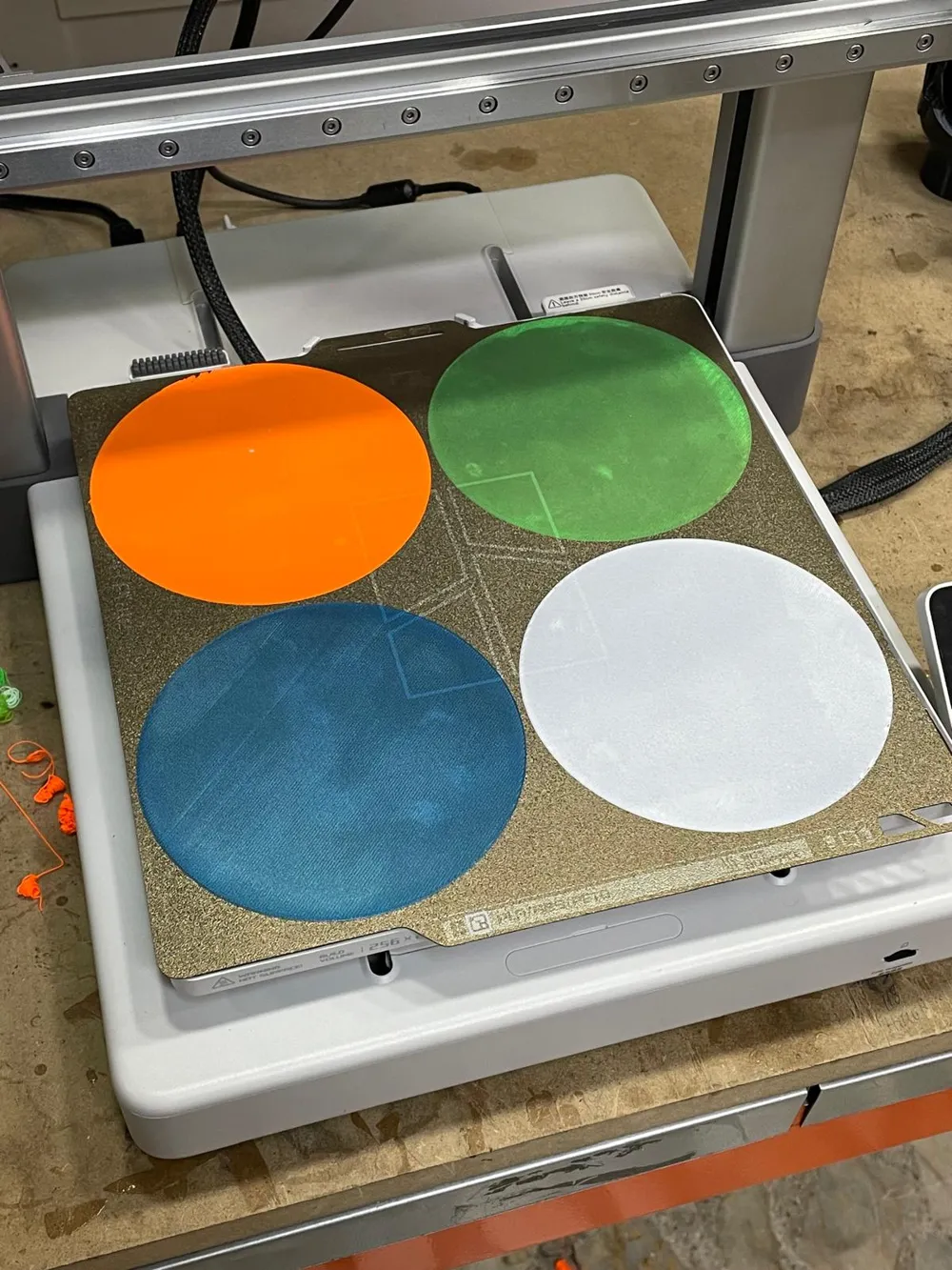 Layer Check Machine AMS First Layer Test – 4-Zone Color Calibration - Free 3D Print Model ...