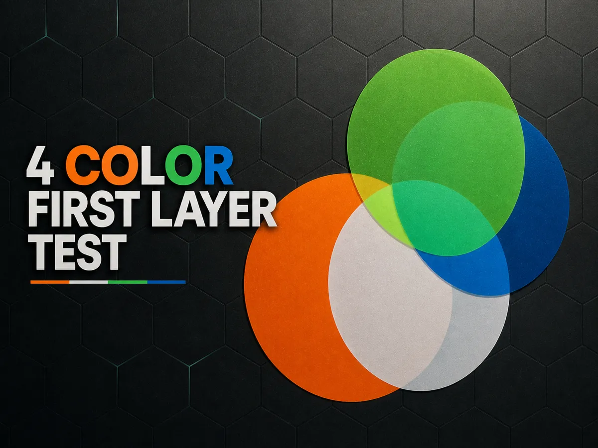 AMS First Layer Test – 4-Zone Color Calibration - Free 3D Print Model ...
