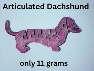 articulated dachshund (free to sell)