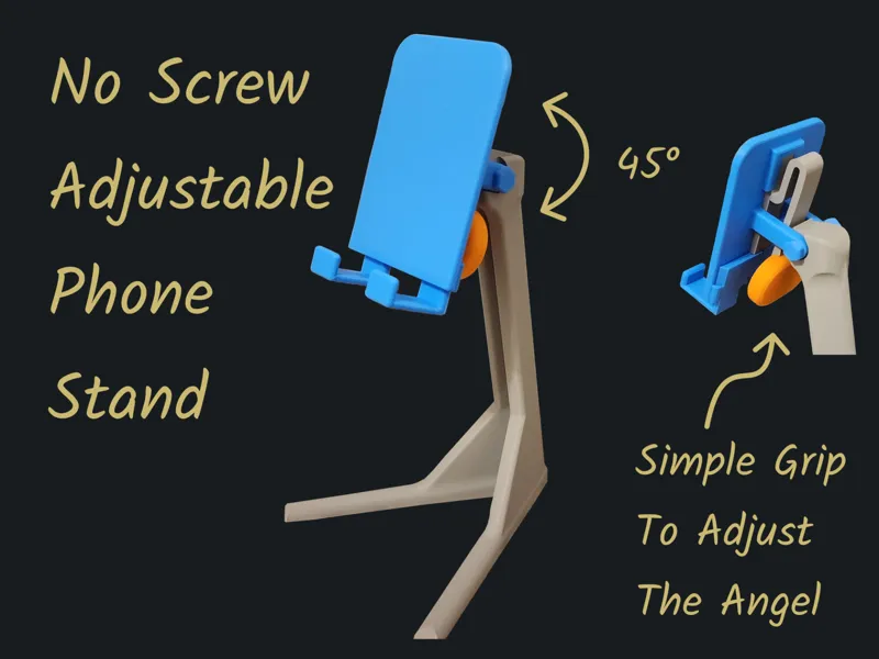 Sleek Adjustable Phone Stand