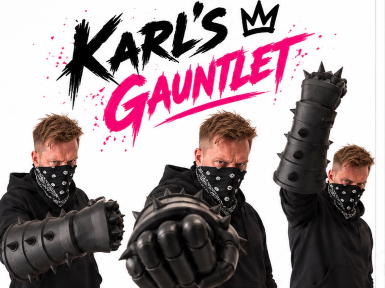 Karl´s Enchanted War Gauntlet of the Exalted Grull - 1