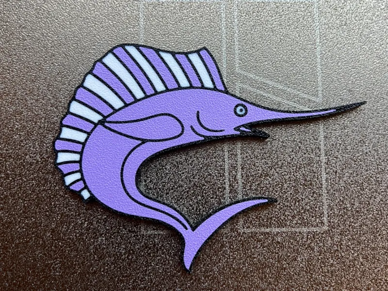 Swordfish Way Down Deep Tactile story Prop