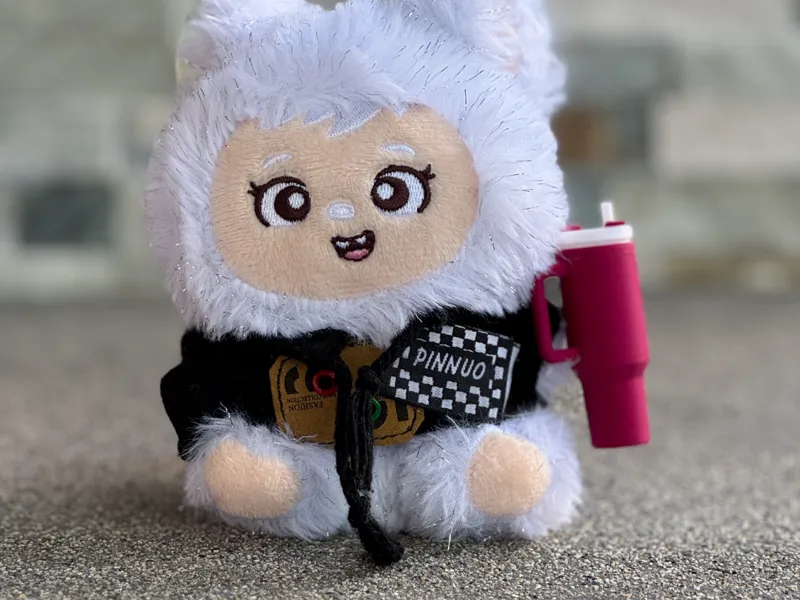 Stanley Water Bottle for 17cm Plush Monster Doll