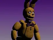 spring bonnie staring statue