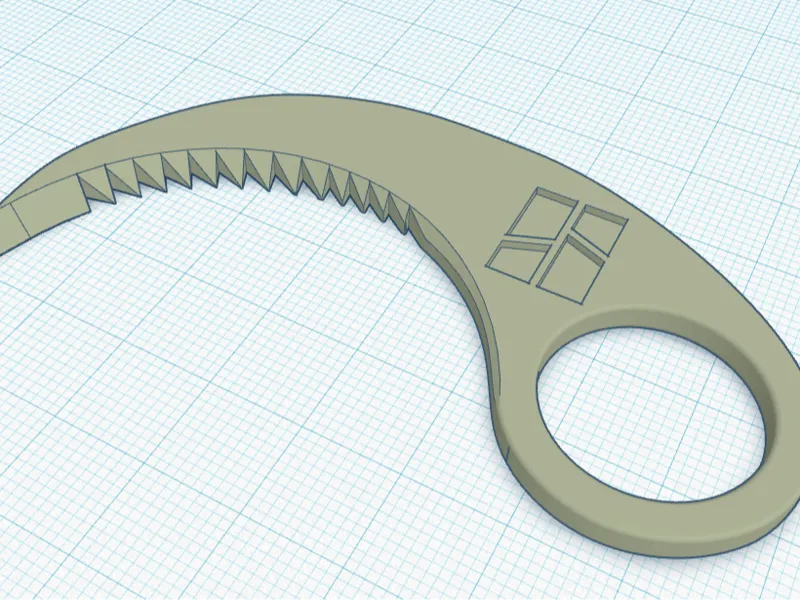 Sharp box cutter (15 mins!!)