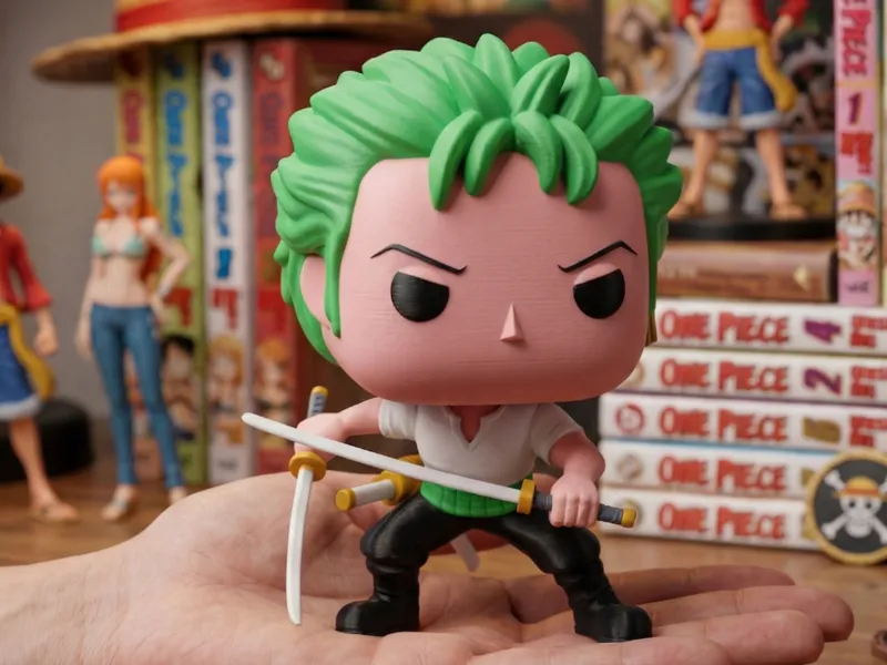 Zoro Pop Chibi | Optimized Print