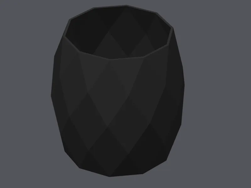 geometric plant pot