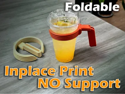 Foldable Cup Holder - Inplace Print