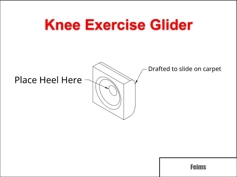 Knee Exercise Glider 