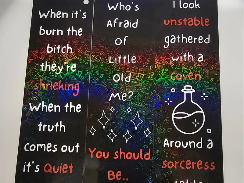 Tortured poets department bookmarks Taylor Swift 