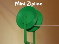Mini tyrolienne pour objets — photo 2