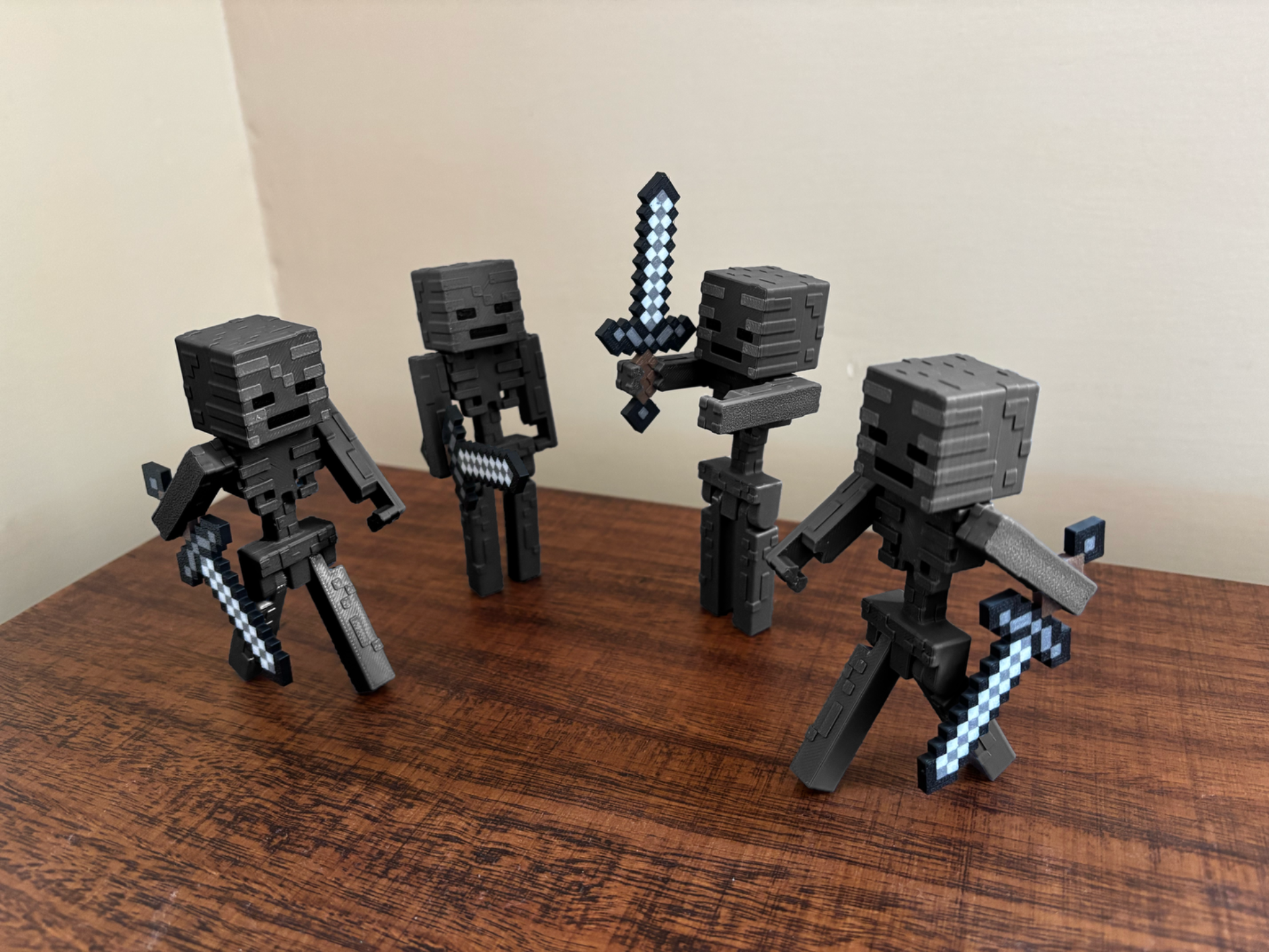 Minecraft Wither Skeleton – Articulated