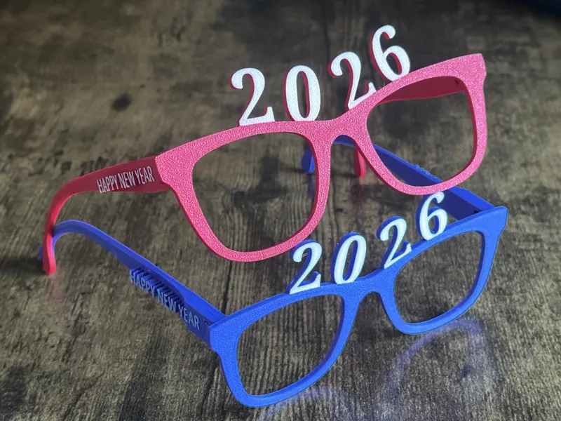 Glasses new year color