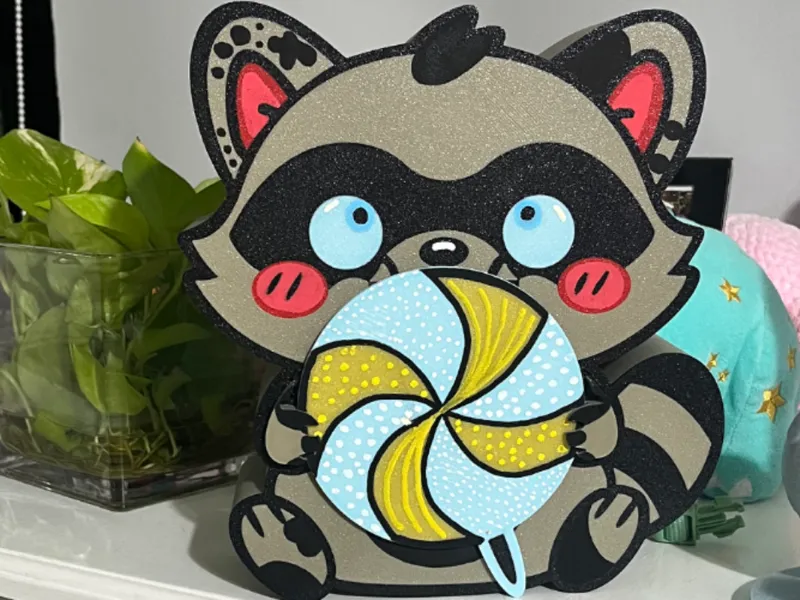 Tanicita,thieving raccoon