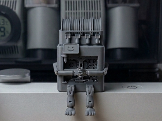 Sitzender Transformer Drucker