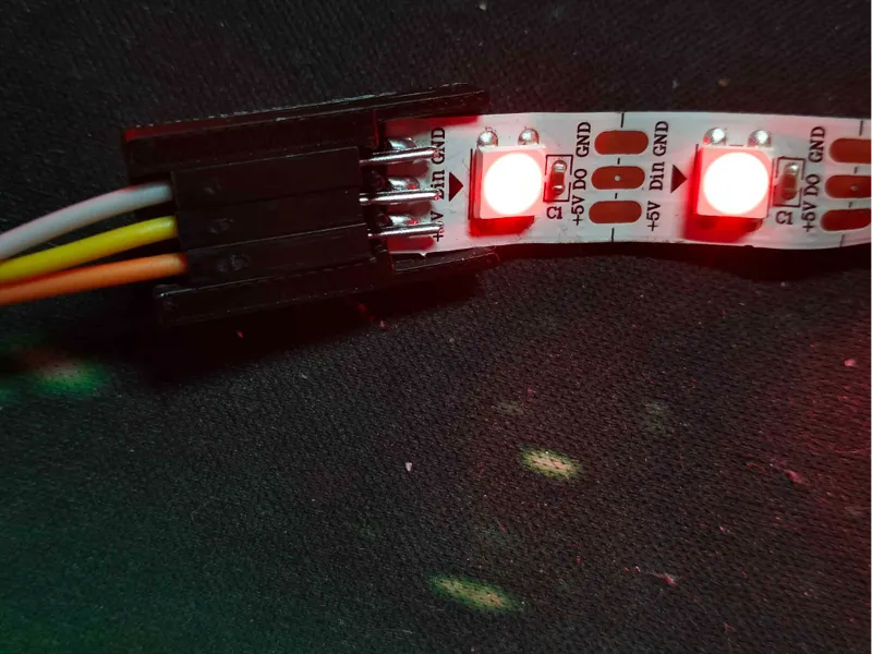 3 PIN to Led strip connector