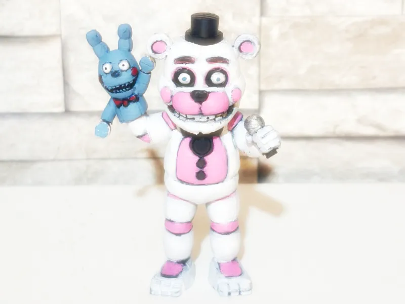 Figura de Funtime Freddy de FNAF estilo Funko Pop