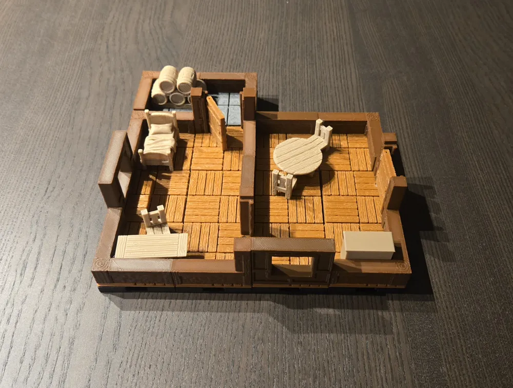 OpenForge Modular Wood Compilation - Reusable - Free 3D Print Model ...
