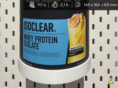 IKEA SKÅDIS Holder for ESN 900g Whey Tubs