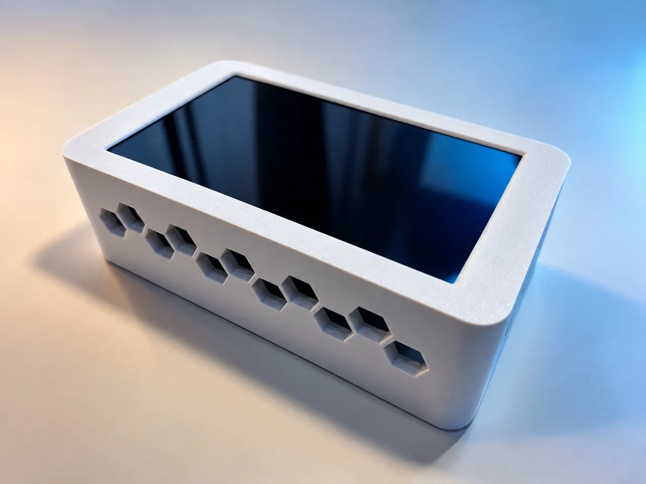 Raspberry Pi + Waveshare 5インチDSI接続タッチディスプレイ ケース view 2