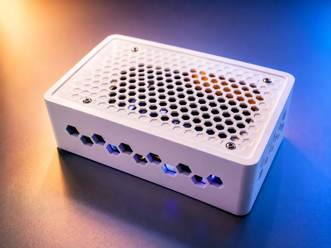 Raspberry Pi + Waveshare 5インチDSI接続タッチディスプレイ ケース view 3
