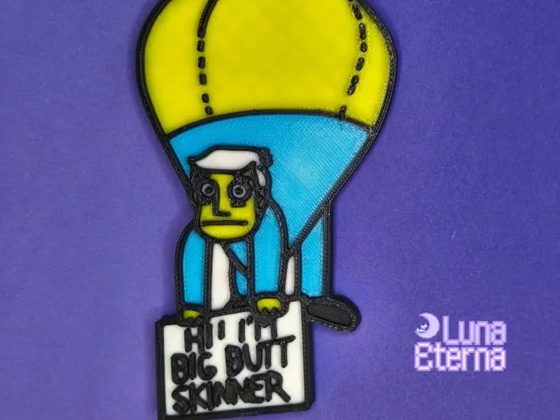 Imán Skinner Butt | Los Simpson