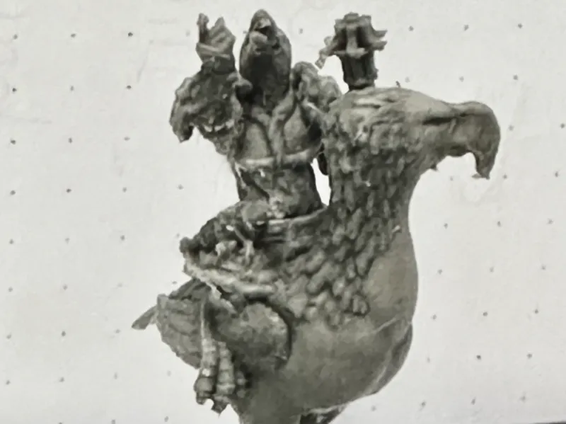Mounted Kenku on Terrorbird