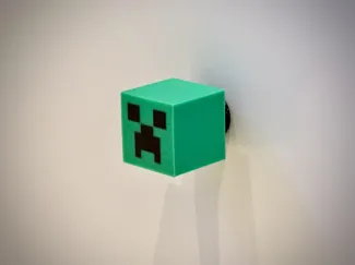 Minecraft Creeper Cabinet Drawer Knob (AMS)