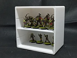 Stackable shelves for Minis and other small things
