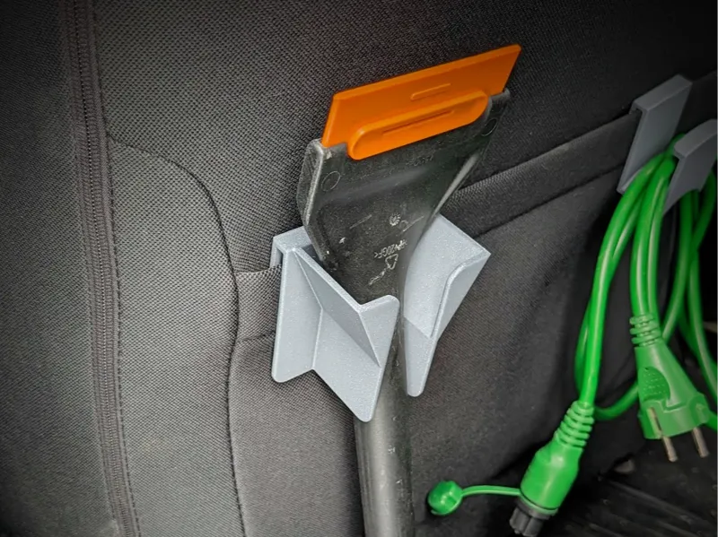 Seat Pocket Holder for Ice Scraper / Brush