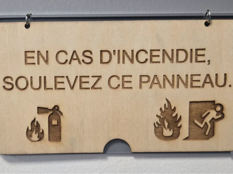 En cas d'incendie