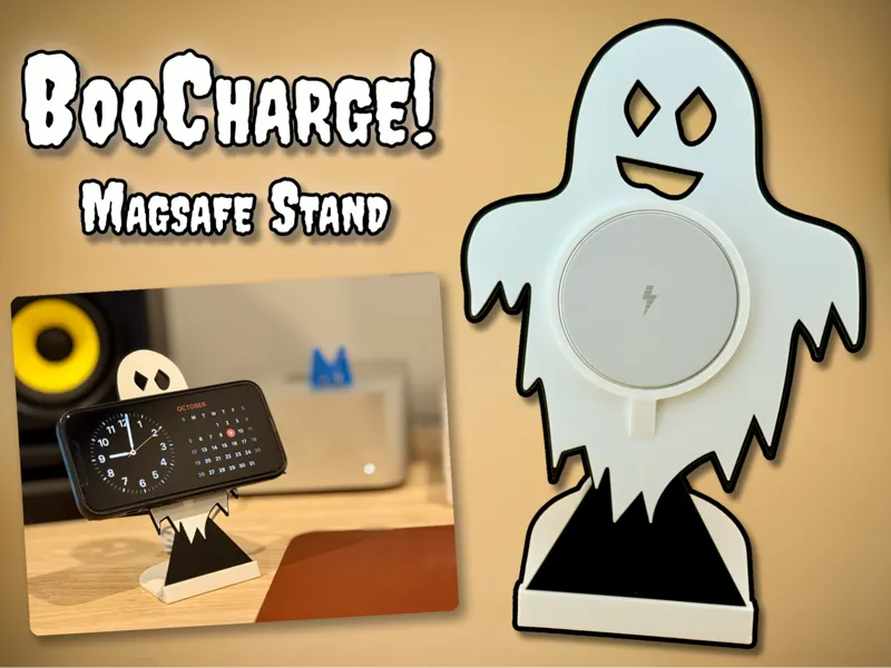 BooCharge! – MagSafe Ghost Stand