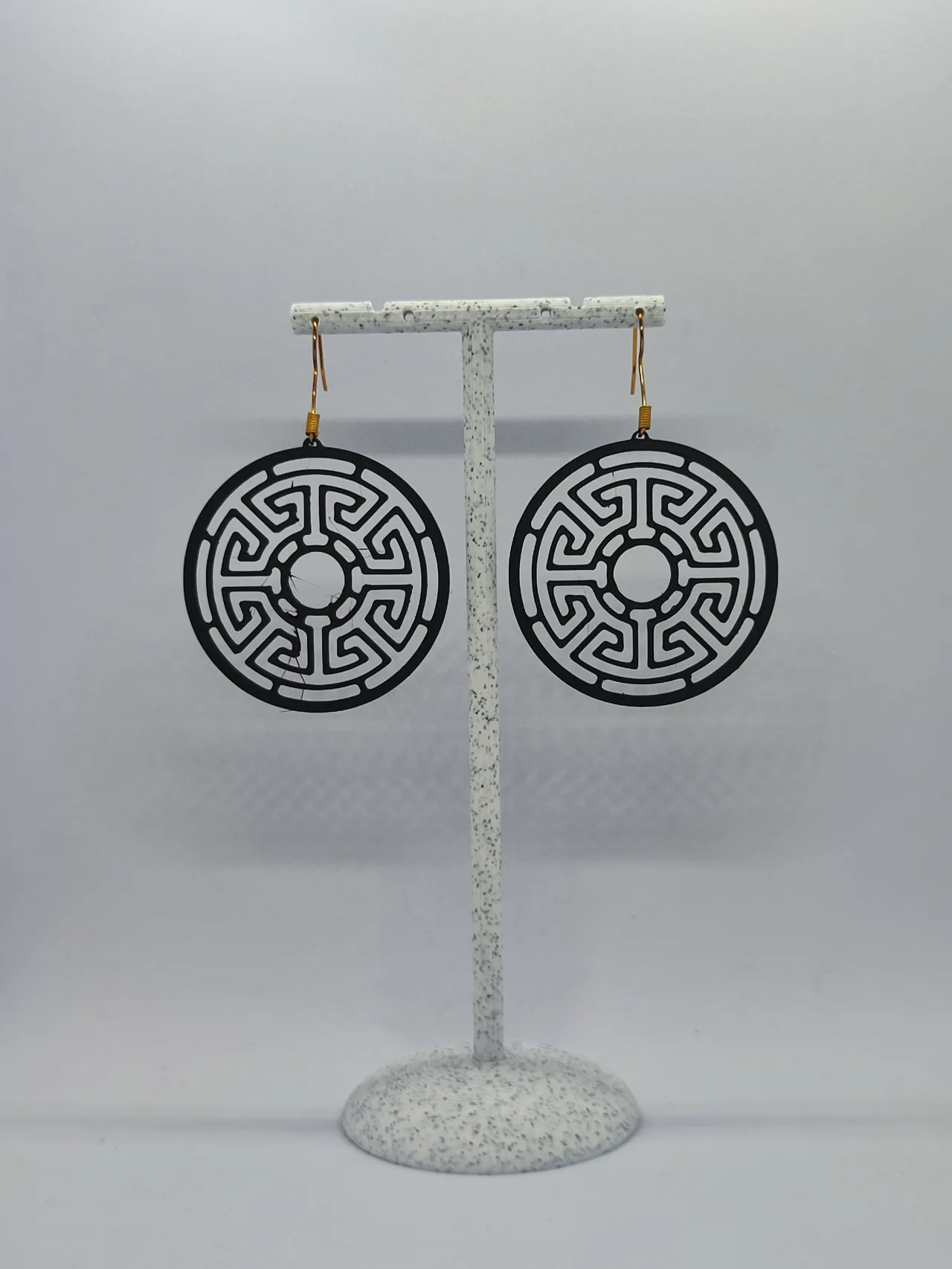 Aretes Meandro Griego view 2