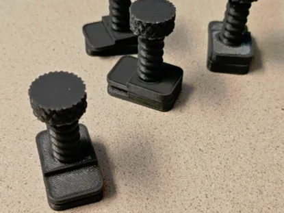 Magnetic Holdfast for Laser Cutter